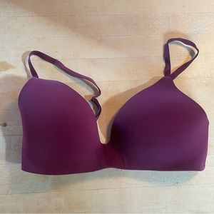 ⭐️3/$15⭐️ Victoria's Secret Plum Wine Purple Push Up Bra, Women's Size 32D
